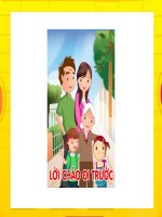 Kể chuyện theo tranh: Lời chào đi trước pdf