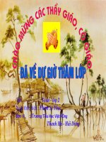 Giáo án điện tử tiểu học: Toán lớp 2 bảng nhân 4 pot