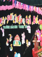 Giáo trình điện tử mầm non: Ngày hội đến trường ppt