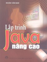 Lập trình Java nâng cao part 1 pptx