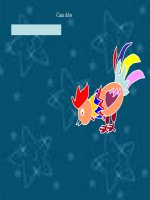 Giáo án điện tử tiểu học: Vẽ tranh dân gian pdf