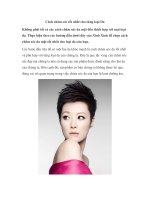 Cách chăm sóc tốt nhất cho từng loại Da doc