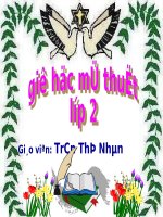 Giáo án điện tử tiểu học: Tìm hiểu về tượng doc