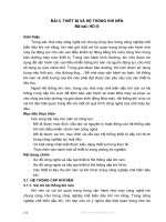 Vận hành thiết bị cơ bản đƣợc sử dụng trong công nghiệp chế biến dầu khí - Bài 3 docx