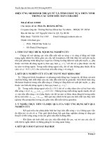 Tóm tắt báo cáo nghiên cứu khoa học 