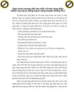 Giáo trình hướng dẫn tìm hiểu về khả năng điều khiển của bộ tụ đóng mạch cổng truyền thông PLC phần 1 doc