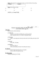 GIÁO ÁN ĐẠI SỐ LỚP 10 BAN CƠ BẢN - PHẦN 6 pdf