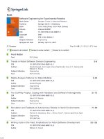 Software Engineering for Experimental Robotics - Davide Brugali et al Part 1 pdf