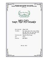 Xây dựng thực đơn đặc biệt Align Cafe Khúc Hạo