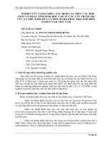 Tóm tắt báo cáo nghiên cứu khoa học 