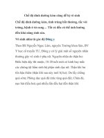 Chế độ dinh dưỡng kém cũng dễ bị vô sinh pdf