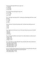 Đề thi lịch sử Đảng 3 pptx