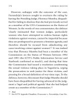 From Nuremberg to The Hague - The Future of International Criminal Justice Part 10 pptx