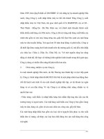 Công ty Xuất nhập khẩu Barotex và việc ứng dụng Marketing để dẫn dầu ngành - 2 potx