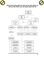 Giáo trình hướng dẫn tìm hiểu về sự hình thành sơ đồ tỷ số tài chính của các thành phần kinh tế phần 1 pps