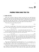 Thiết kế tàu thủy ( Trần Công Nghị - Nxb ĐH quố gia ) - Chương 3 pdf