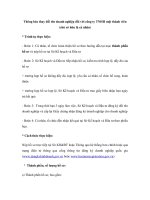 Thông báo thay đổi tên doanh nghiệp đối với công ty TNHH một thành viên (chủ sở hữu là cá nhân) potx