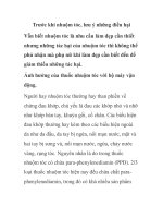 Trước khi nhuộm tóc, lưu ý những điều hại doc