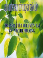 Giáo án điện tử tiểu học: Luyện tập toán lớp 3 ppt
