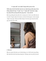 9 “manh mối” sớm nhất để nhận biết bạn đã có bầu pptx