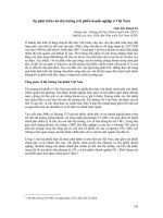 Thị trường tài chính - Sự phát triển của thị trường trái phiếu ppt