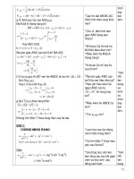 GIÁO ÁN HÌNH HỌC LỚP 10 NÂNG CAO - PHẦN 6 potx