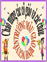 Giáo trình điện tử mầm non: Làm quen với chữ G, Y pps