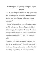 Bên trong cái vỏ bọc sung sướng của người phụ nữ pptx