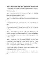 Đăng ký thành lập doanh nghiệp đối với doanh nghiệp tư nhân: Giấy chứng nhận Đăng ký doanh nghiệp, con dấu, giấy chứng nhận đăng ký mẫu dấu doc