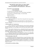 Tóm tắt báo cáo nghiên cứu khoa học 