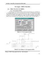 Hướng dẫn sử dụng NovaTDN 2005 - Chương 6 potx