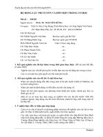 Tóm tắt báo cáo nghiên cứu khoa học 