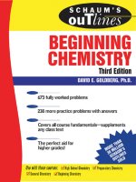 Theory and Problems of BEGINNING CHEMISTRY Third Edition phần 1 pps