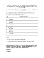 MẪU THỦ TỤC HÀNH CHÍNH SỬA ĐỔI, BỔ SUNG HOẶC THAY THẾ THUỘC THẨM QUYỀN GIẢI QUYẾT CỦA SỞ X/UBND CẤP HUYỆN/UBND CẤP XÃ TỈNH ĐIỆN BIÊN pdf