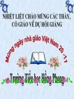 Giáo án điện tử tiểu học: Tự nhiên xã hội lớp 4 pot