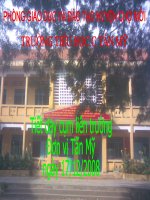 Giáo án điện tử tiểu học: Chu vi hình vuông ppt