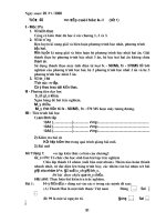 GIÁO ÁN ĐẠI SỐ LỚP 10 - CHƯƠNG 4 pdf