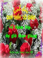 Giáo án điện tử tiểu học: Vẽ chim và hoa ppsx