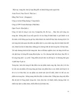 Vận dụng phối thức maketing mix trong ngành công nghiệp mới nhằm mở rộng du lịch quốc tế - 2 potx