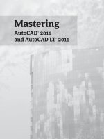 MasteringAutoCAD 2011 and AutoCAD LT 2011 phần 1 ppsx