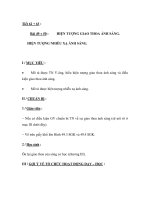 Bài 49 + 50 : HIỆN TƯỢNG GIAO THOA ÁNH SÁNG. HIỆN TƯỢNG NHIỄU XẠ pps