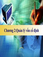quản trị tài chính chương 2 ppt