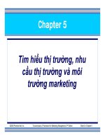 Slide - Tìm hiểu thị trường - nhu cầu thị trường và môi trường doc