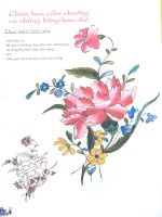 Kỹ thuật vẽ và in hoa part 7 pot