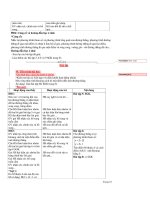 GIÁO ÁN HÌNH HỌC LỚP 10 BAN CƠ BẢN - PHẦN 9 pptx