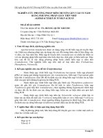 Tóm tắt báo cáo nghiên cứu khoa học 