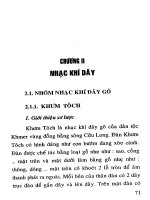 Nhạc khí dân tộc Khmer Nam Bộ part 3 ppt
