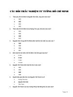 Câu trả lời trực tiếp tư tưởng HCM 1 doc