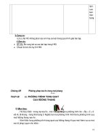 GIÁO ÁN HÌNH HỌC LỚP 10 NÂNG CAO - PHẦN 7 pot