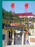 Giáo án điện tử tiểu học: Tự nhiên xã hội lớp 3 pdf